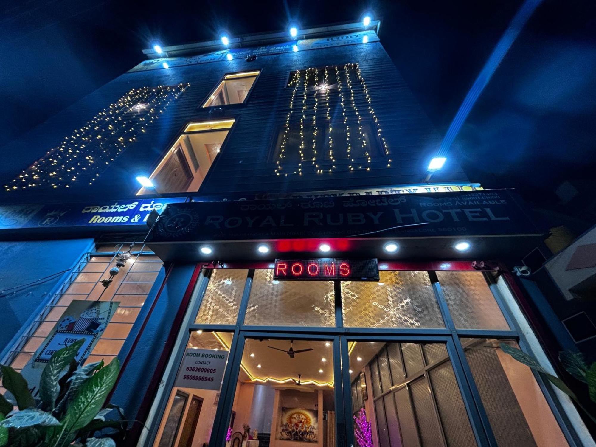 Kammasandra Hotel New Royal Ruby - Electronic City Phase 1 מראה חיצוני תמונה